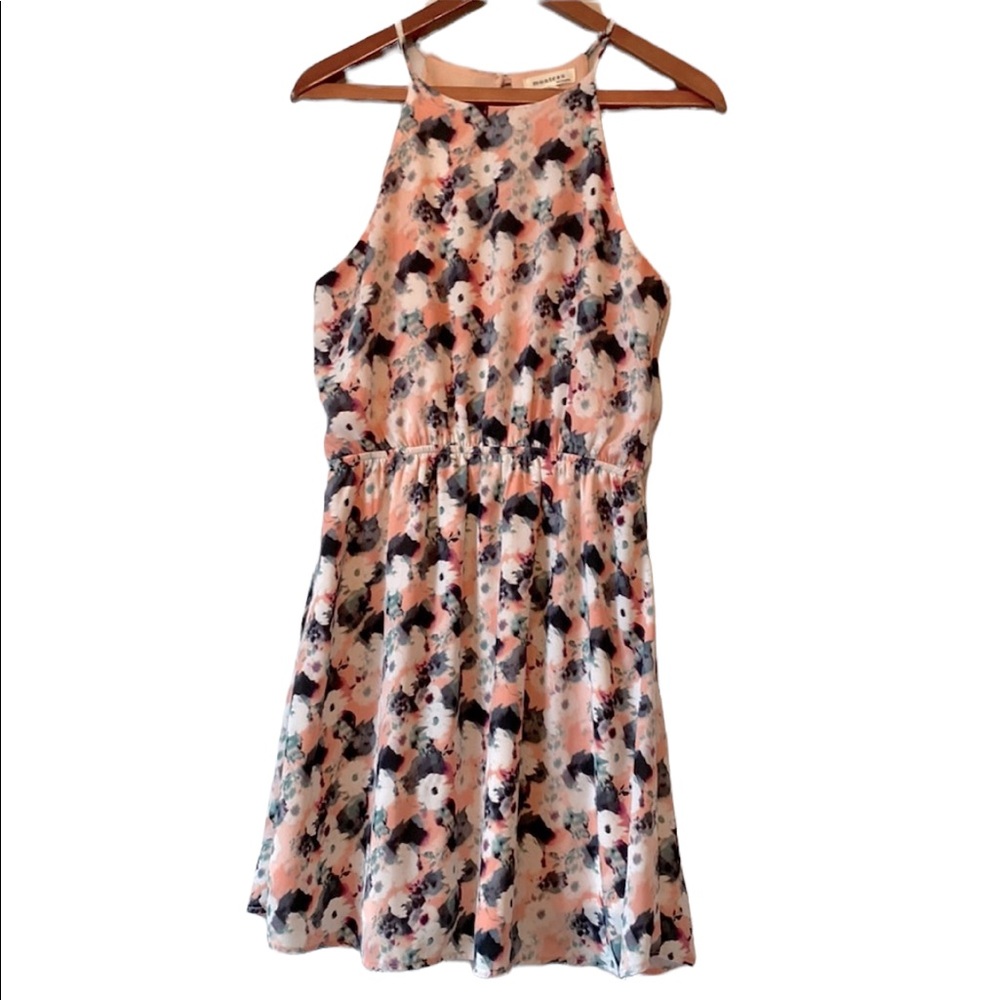 Monteau Floral Halter Style Dress